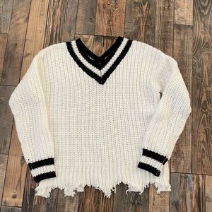 Girls knit sweater